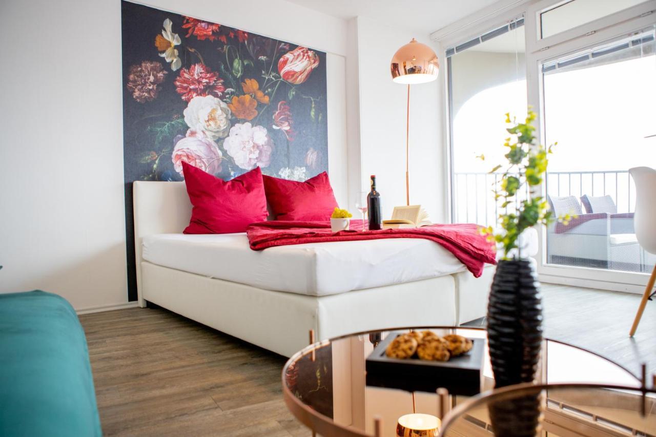 Modernes Apartment Mit Tollem Blick Ueber Die Stadt Augsburg Exterior photo